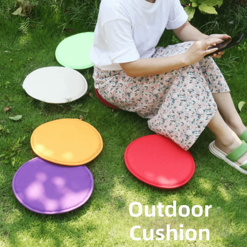Round garden chair pads - round,