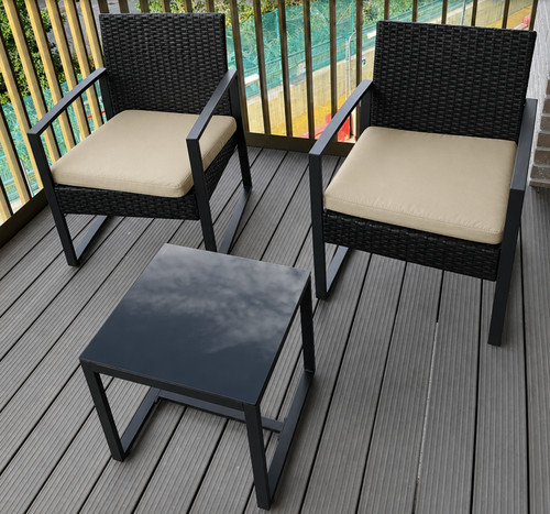 Seater garden bistro set - garden,