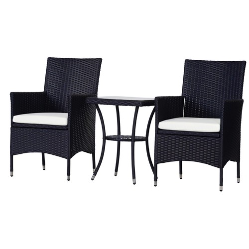 Outsunny rattan bistro - outsunny,