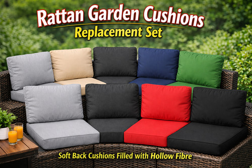 Rattan garden furniture - garden,