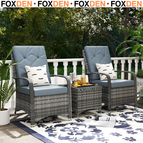Piece rattan bistro - bistro, –