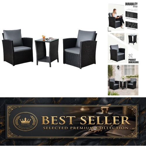 Rattan garden furniture set - rattan,