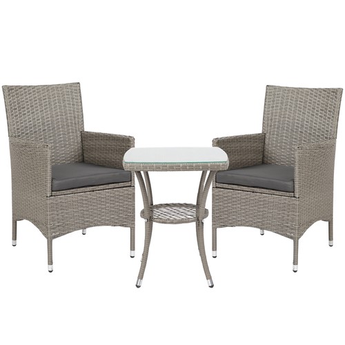 Outsunny rattan bistro set - outsunny,