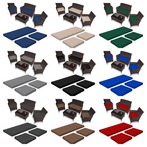 3pc rattan garden furniture - rattan,