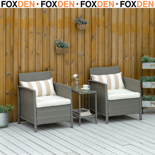 Piece rattan garden bistro - 3,