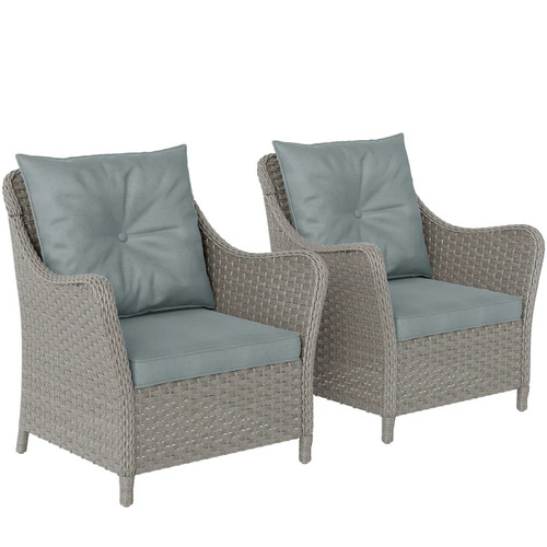 Rattan wicker garden - wicker, chairs