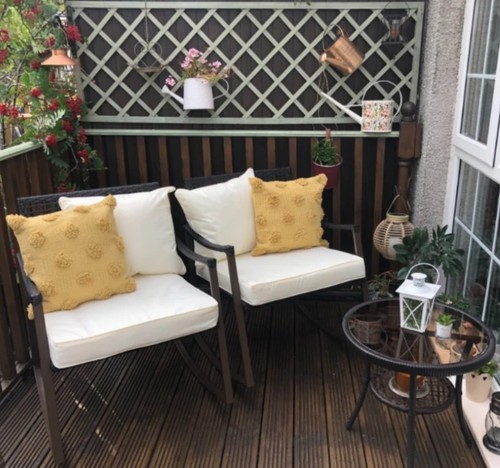 Seater rattan bistro set - bistro,