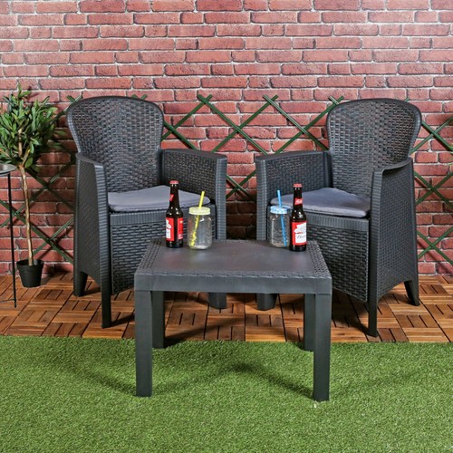 3pc outdoor garden - garden, furniture